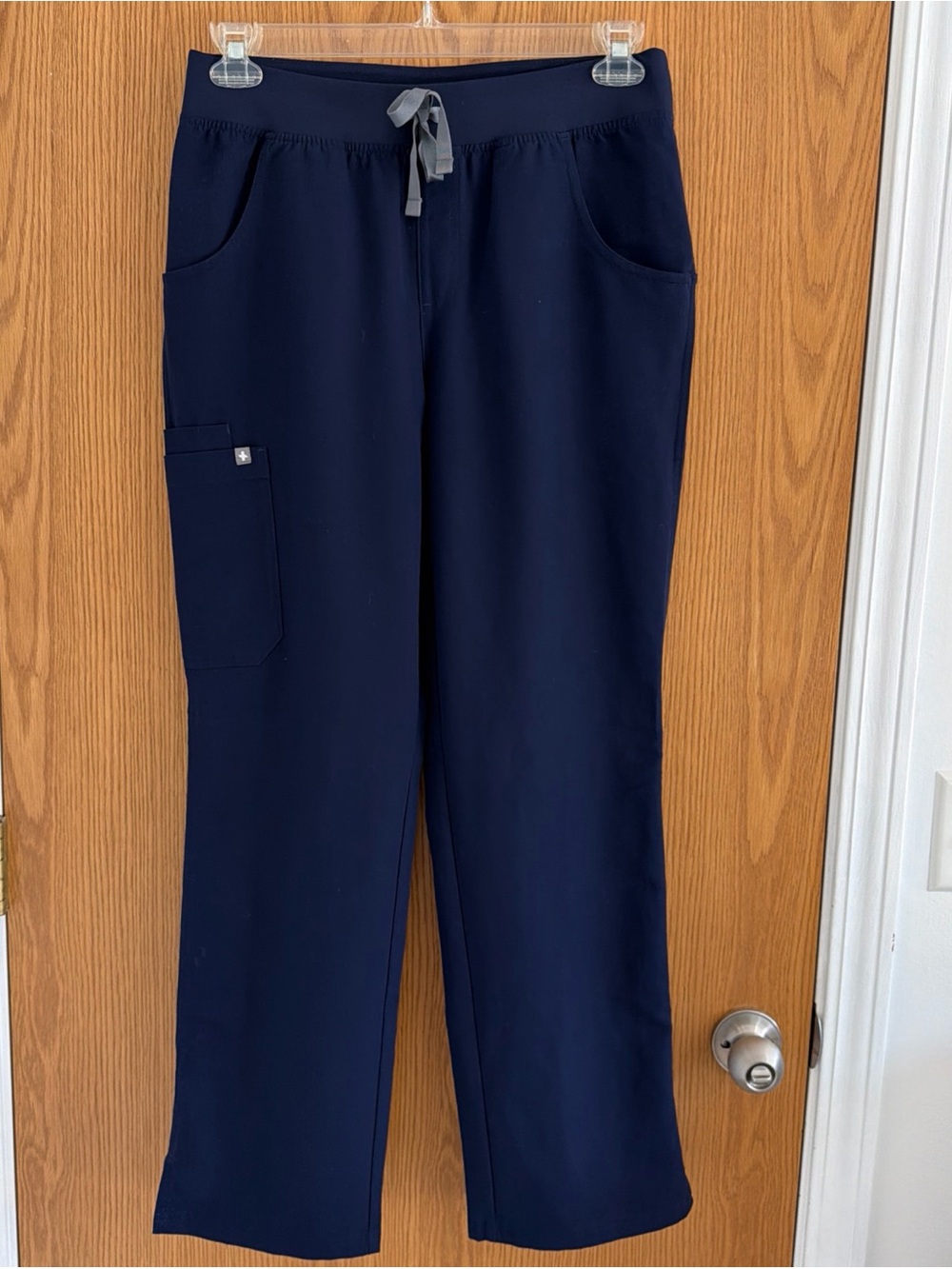 FIGS Women’s Medium Kade Scrub Pants Navy Blue Technical Collection Medical